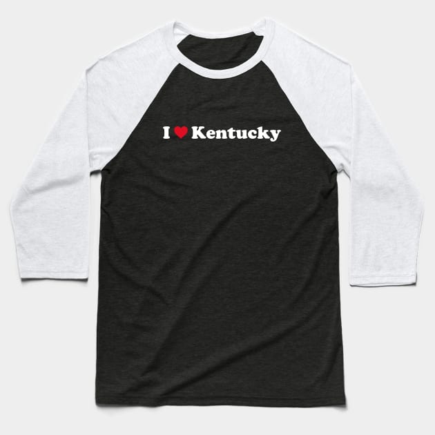 I ❤️ Kentucky Baseball T-Shirt by Novel_Designs